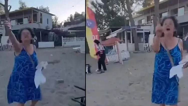 Şezlong tartışmasında yeni gelişme: Adli kontrolle serbest bırakıldı