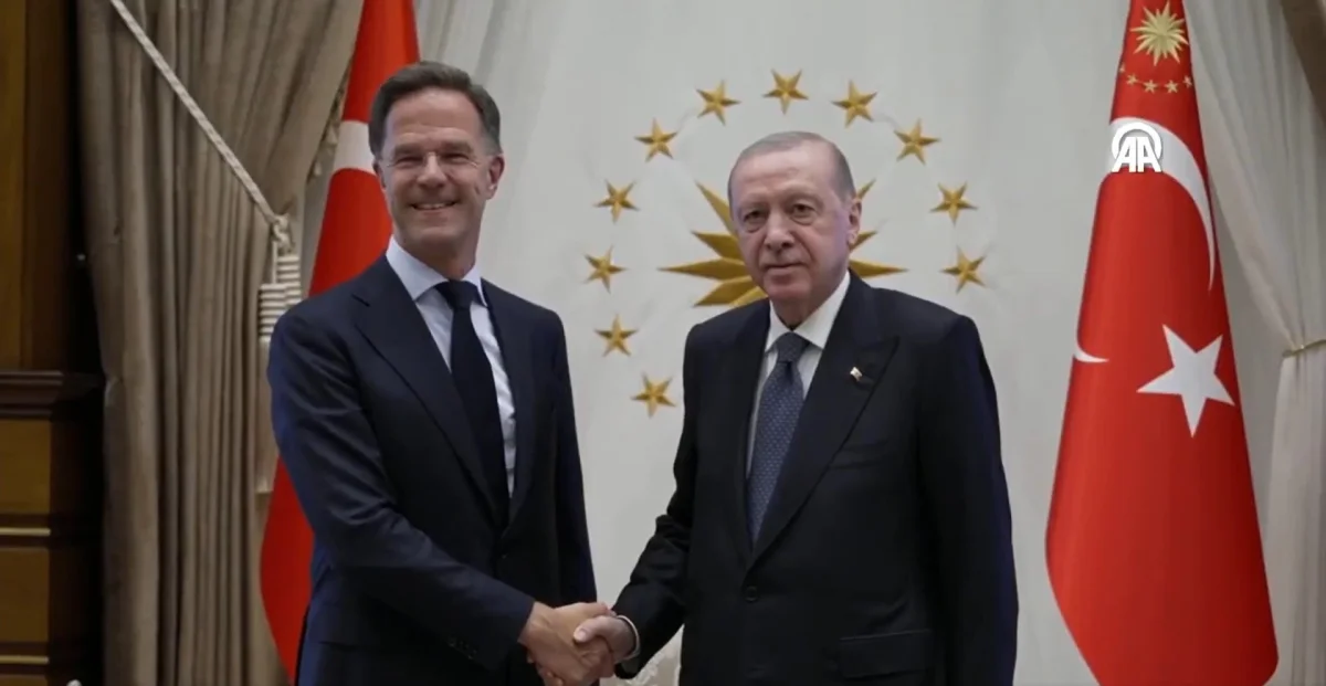 Cumhurbaşkanı Erdoğan, NATO Genel Sekreteri Rutte'yi kabul etti