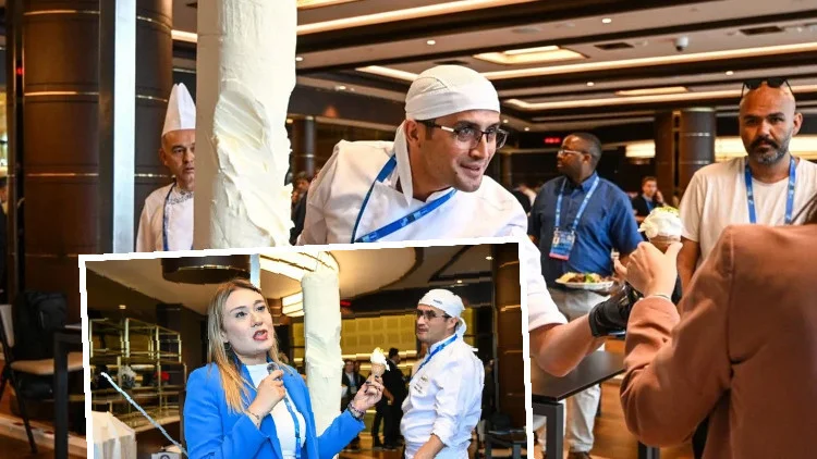 Dünyanın gözü Ankara’da: NATO zirvesinde renkli görüntüler! Maraş dondurmasıyla karşılama