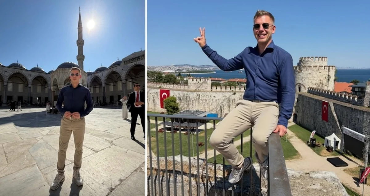 Başbakan İstanbul'u sıradan bir turist gibi gezdi