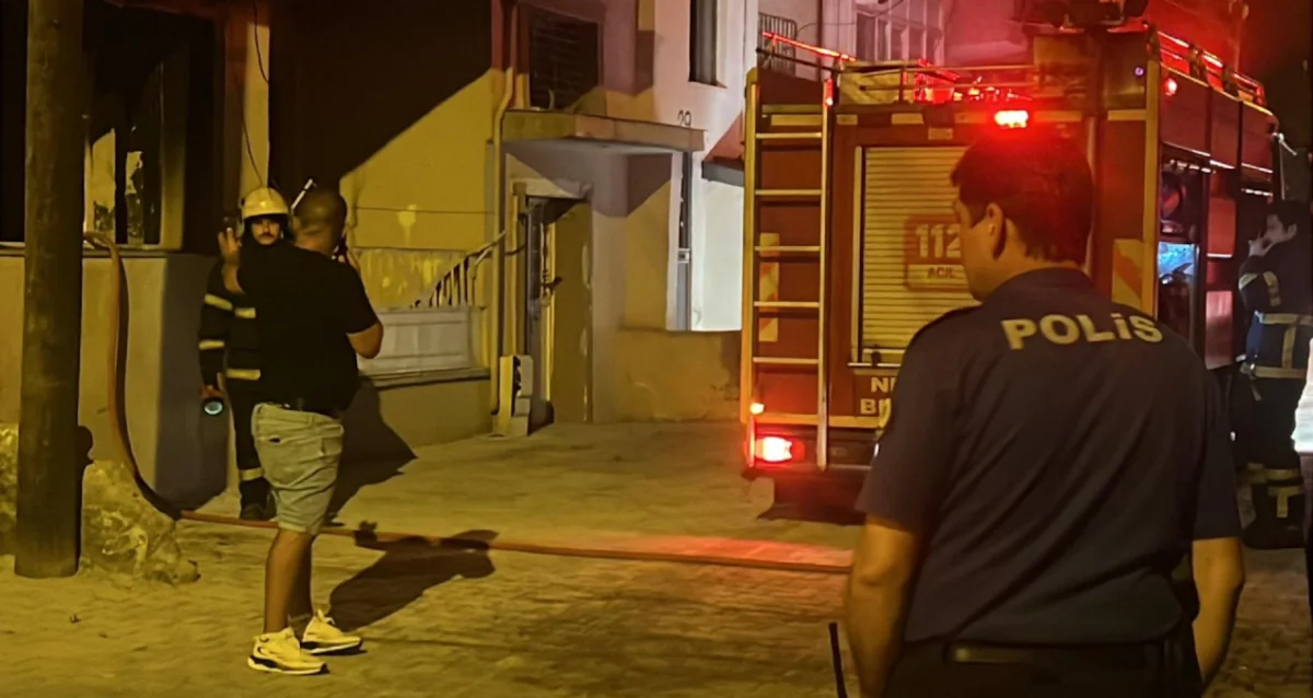 Tartıştığı ağabeyinin evini yaktı