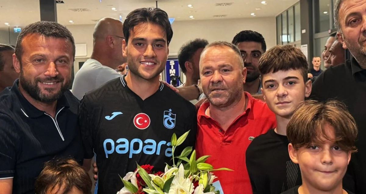 Trabzonspor, milli yıldızı şehre getirdi