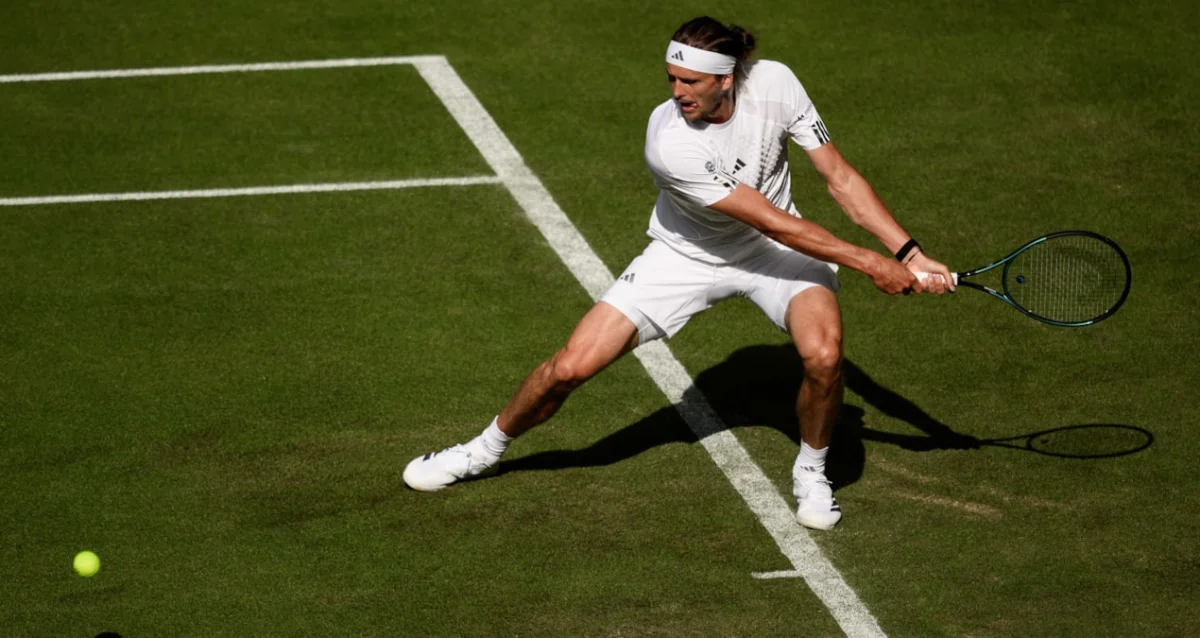 Wimbledon'da Zverev çeyrek finalde