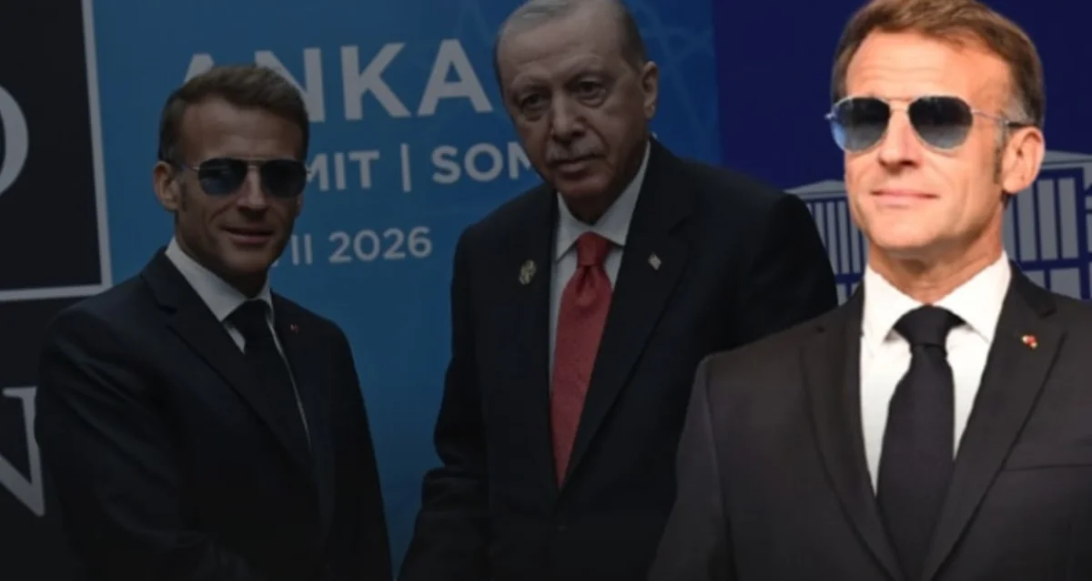 Macron'un gözlüğünün sırrı ortaya çıktı
