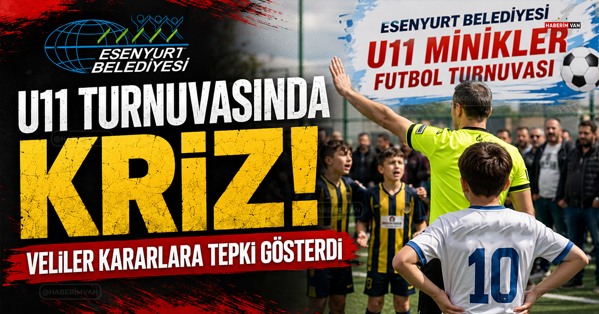 Esenyurt'taki U11 turnuvasında kriz: Veliler kararlara tepki gösterdi