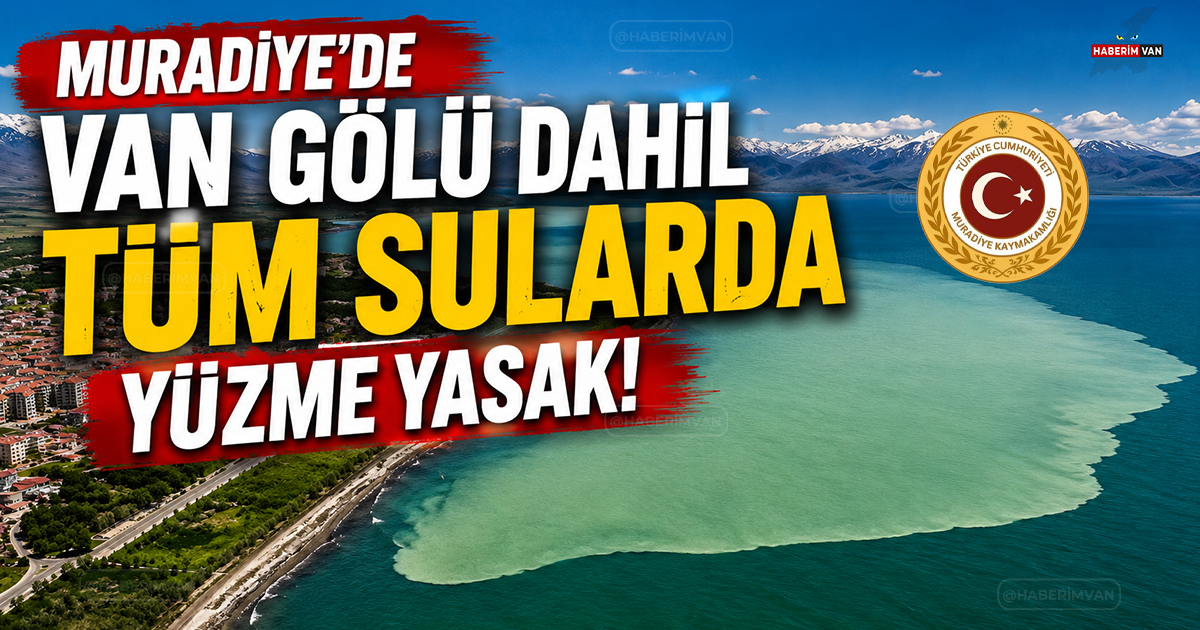 Muradiye'de Göl Ve Derelere Yüzmek Yasak!