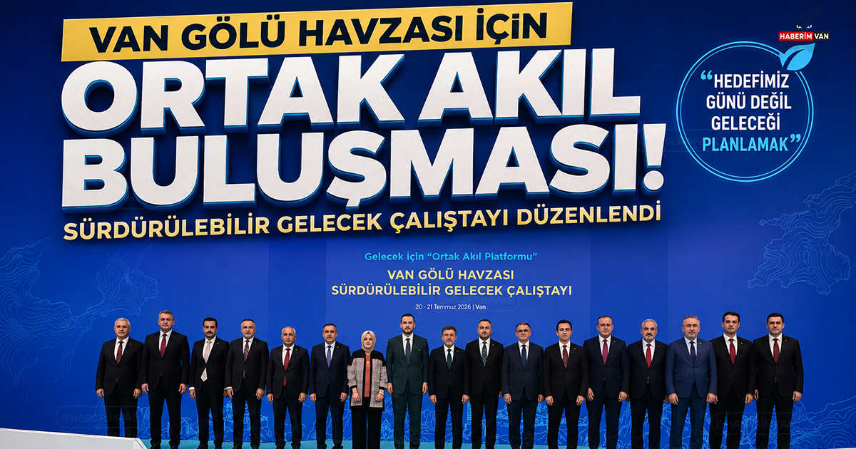 Van Gölü için tarihi çalıştay: Gelecek 2050 vizyonuyla planlanıyor