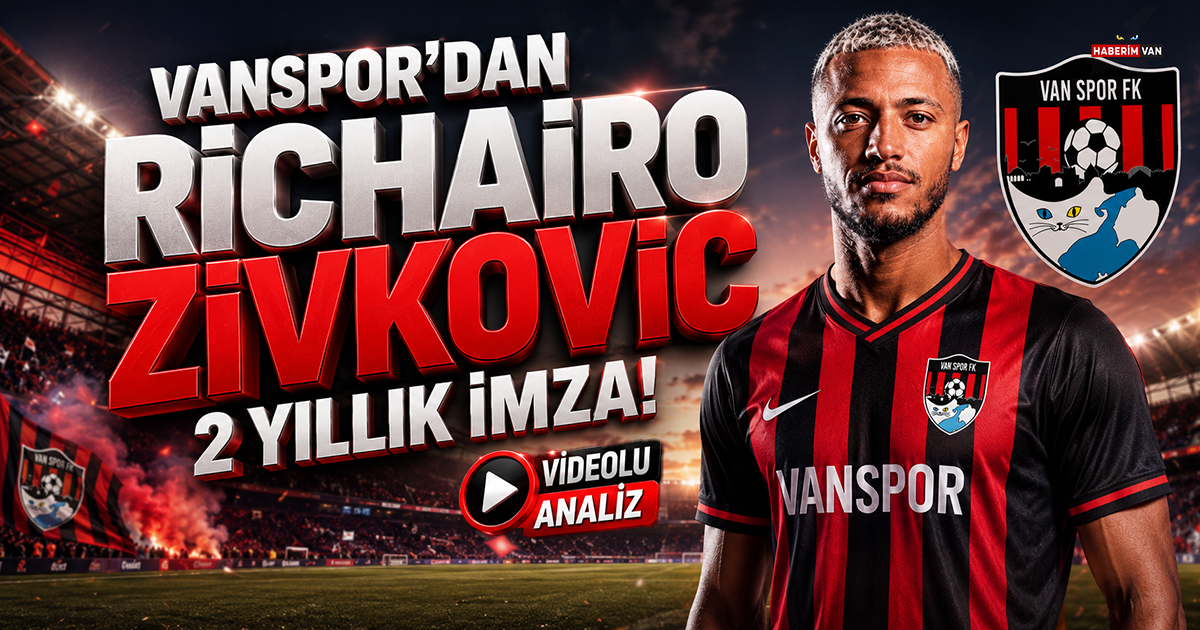Vanspor'dan hücuma flaş takviye! Richairo Zivkovic ile 2 yıllık imza
