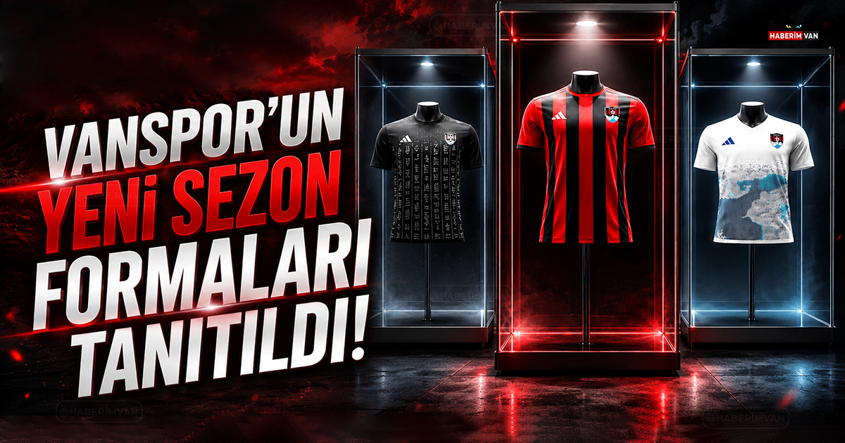 Vanspor yeni sezon formalarını tanıttı: Van'ın ruhu sahaya taşınıyor