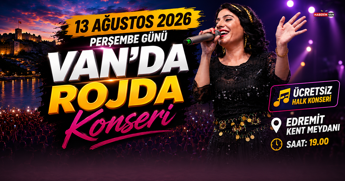 Rojda, Van'da ücretsiz konser verecek: İşte tarih, saat ve ulaşım bilgileri