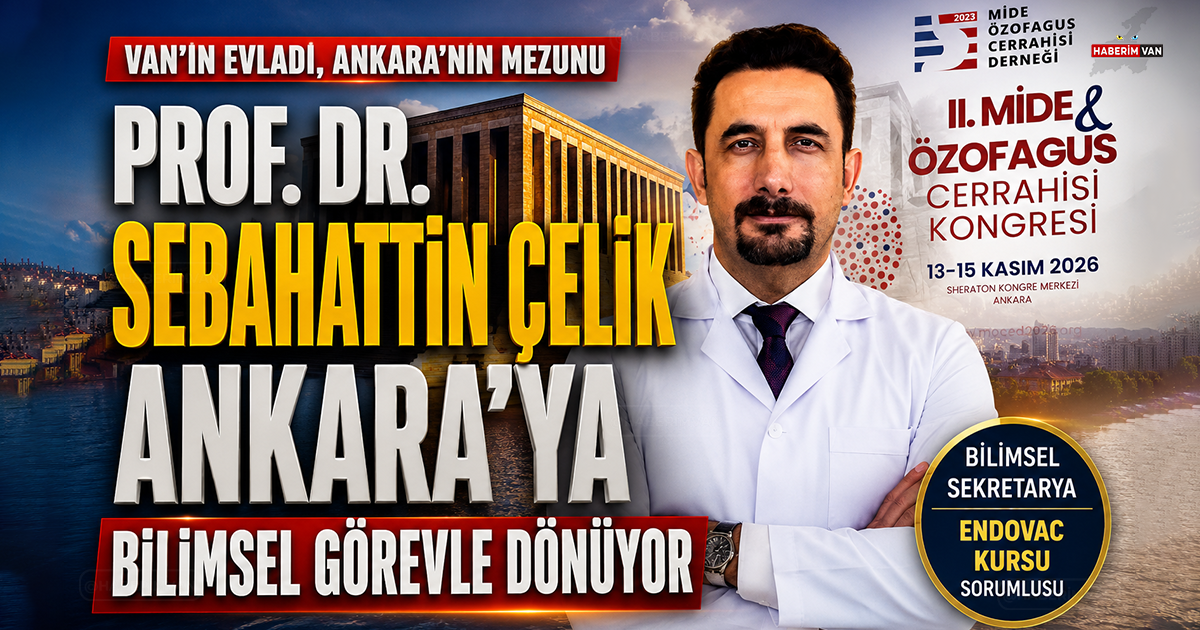 Van’ın evladı, Ankara’nın mezunu bilimsel görevle dönüyor