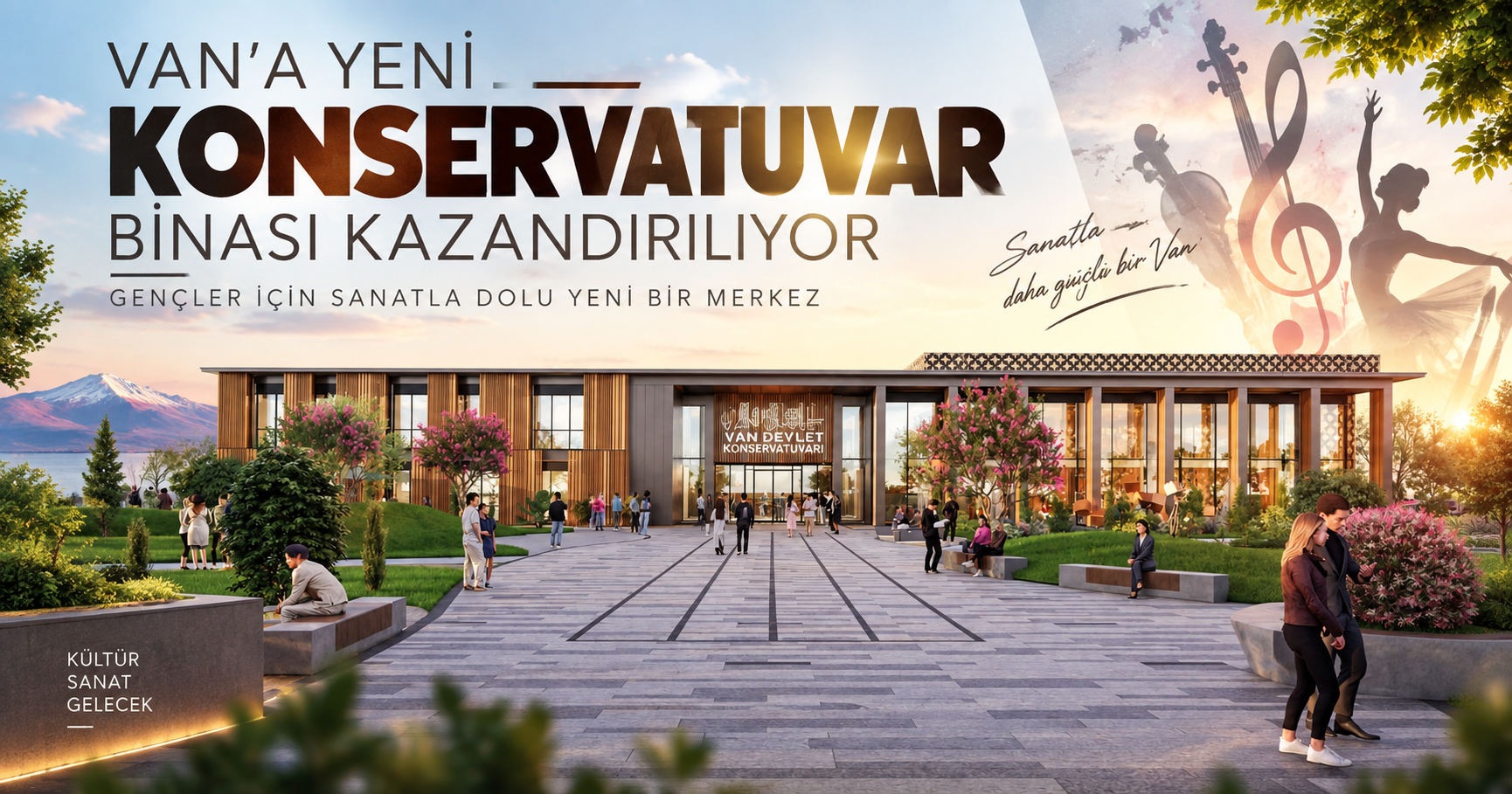 Van’a yeni konservatuvar binası kazandırılıyor