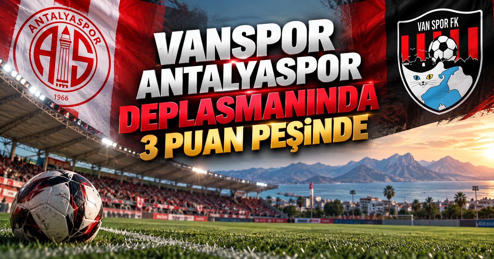 Vanspor, Antalyaspor deplasmanında 3 puan arıyor