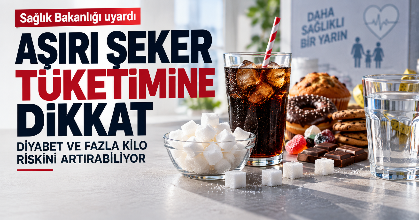 Sağlık Bakanlığı uyardı: Aşırı şeker tüketimine dikkat