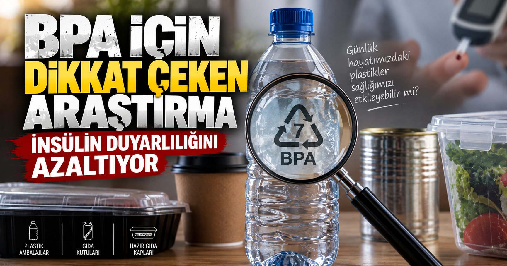 BPA için dikkat çeken araştırma: İnsülin duyarlılığını azaltabilir