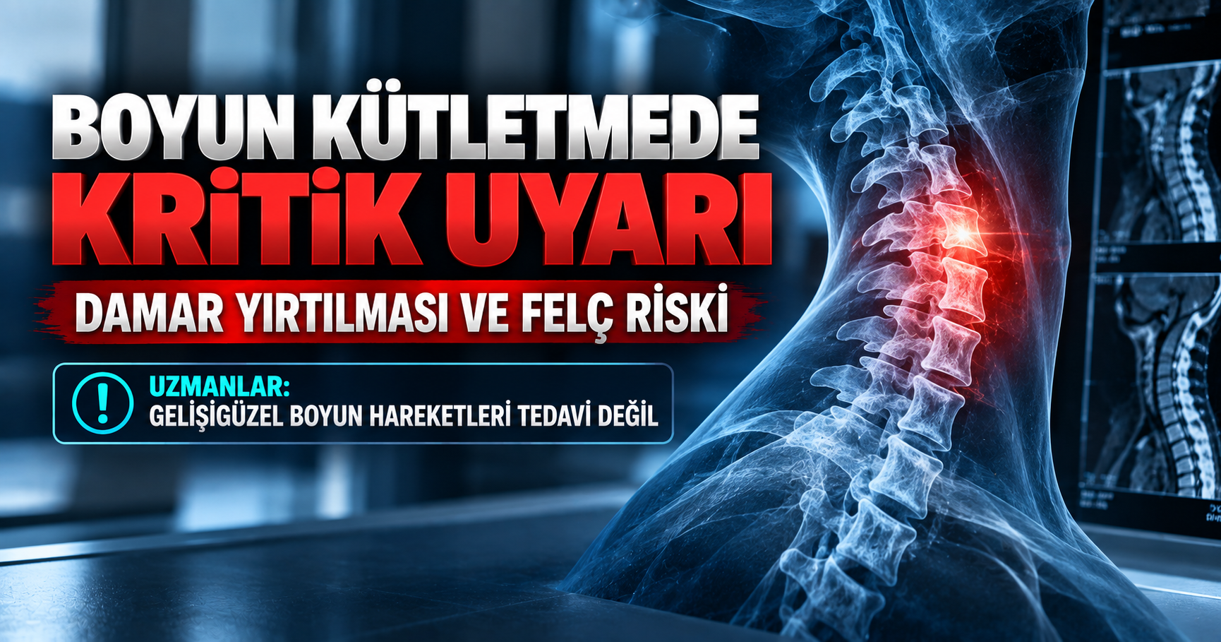 Boyun kütletme konusunda uzmanlardan önemli uyarı