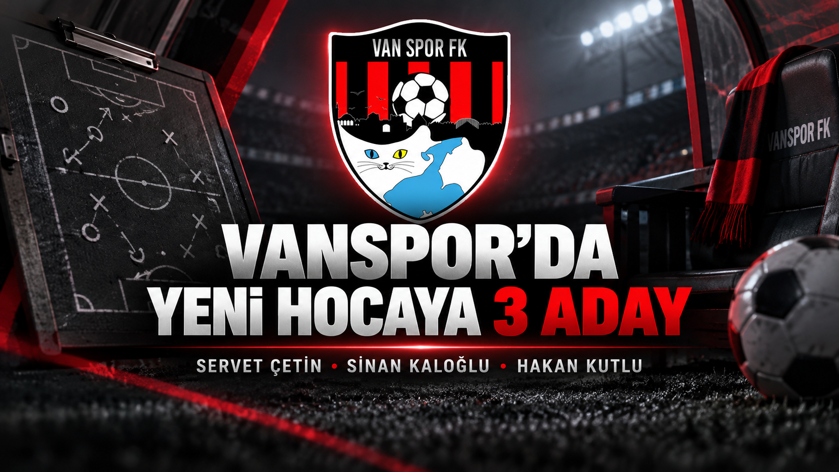 Vanspor’da yeni teknik direktör için 3 isim gündemde