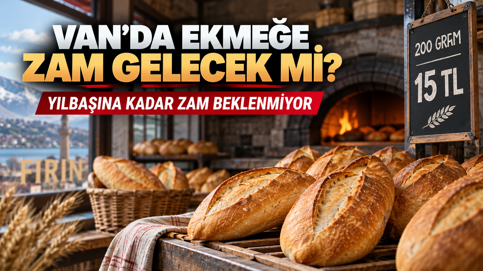 Van’da ekmeğe zam gelecek mi? Fırıncılar Odası Başkanı açıkladı