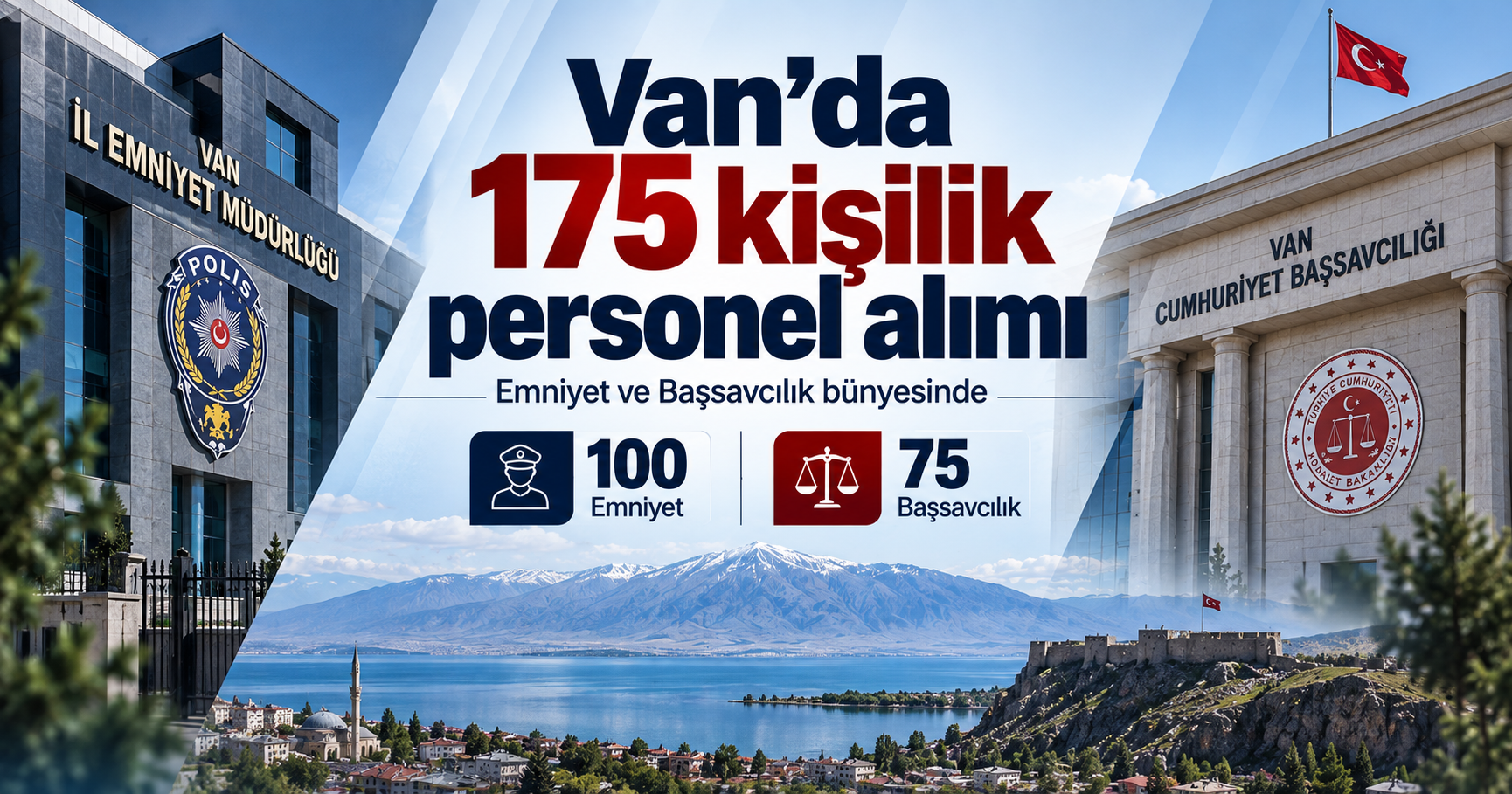 Van’da 175 kişilik personel alımı: Başvurular başladı
