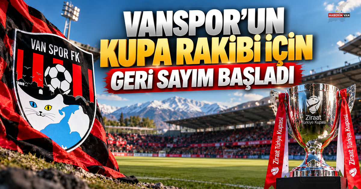 Vanspor’un kupa rakibi için geri sayım başladı: Kura günü belli oldu