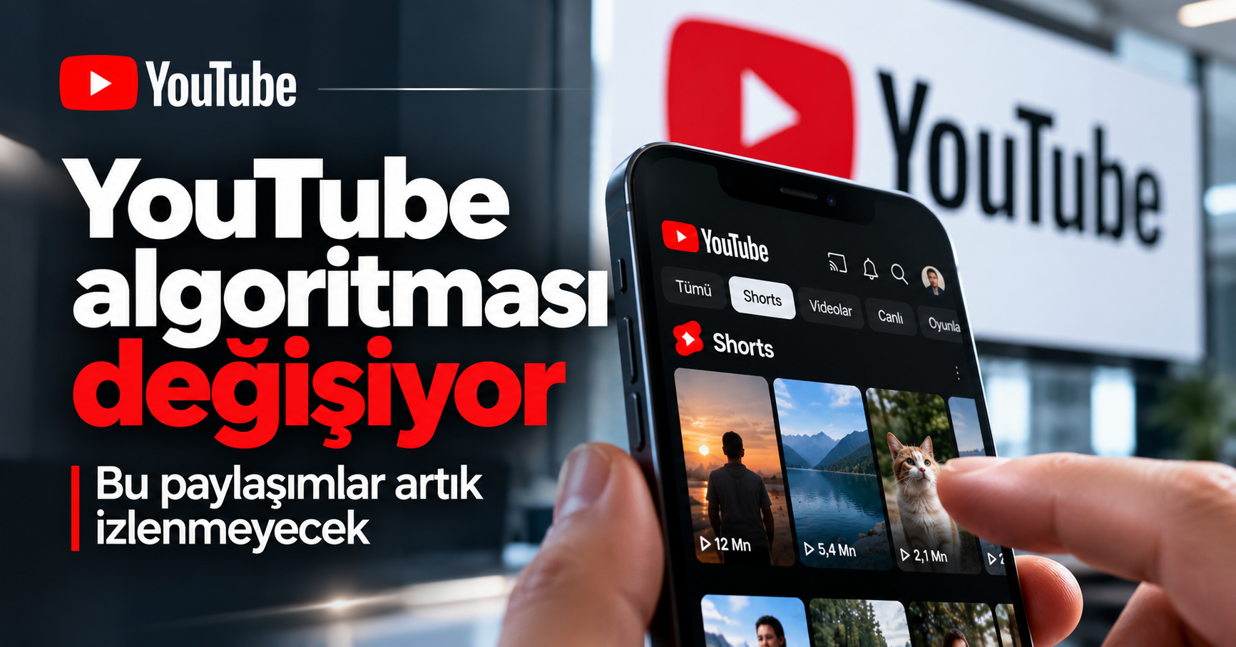 YouTube algoritması değişiyor: Bu videolar artık önerilmeyecek