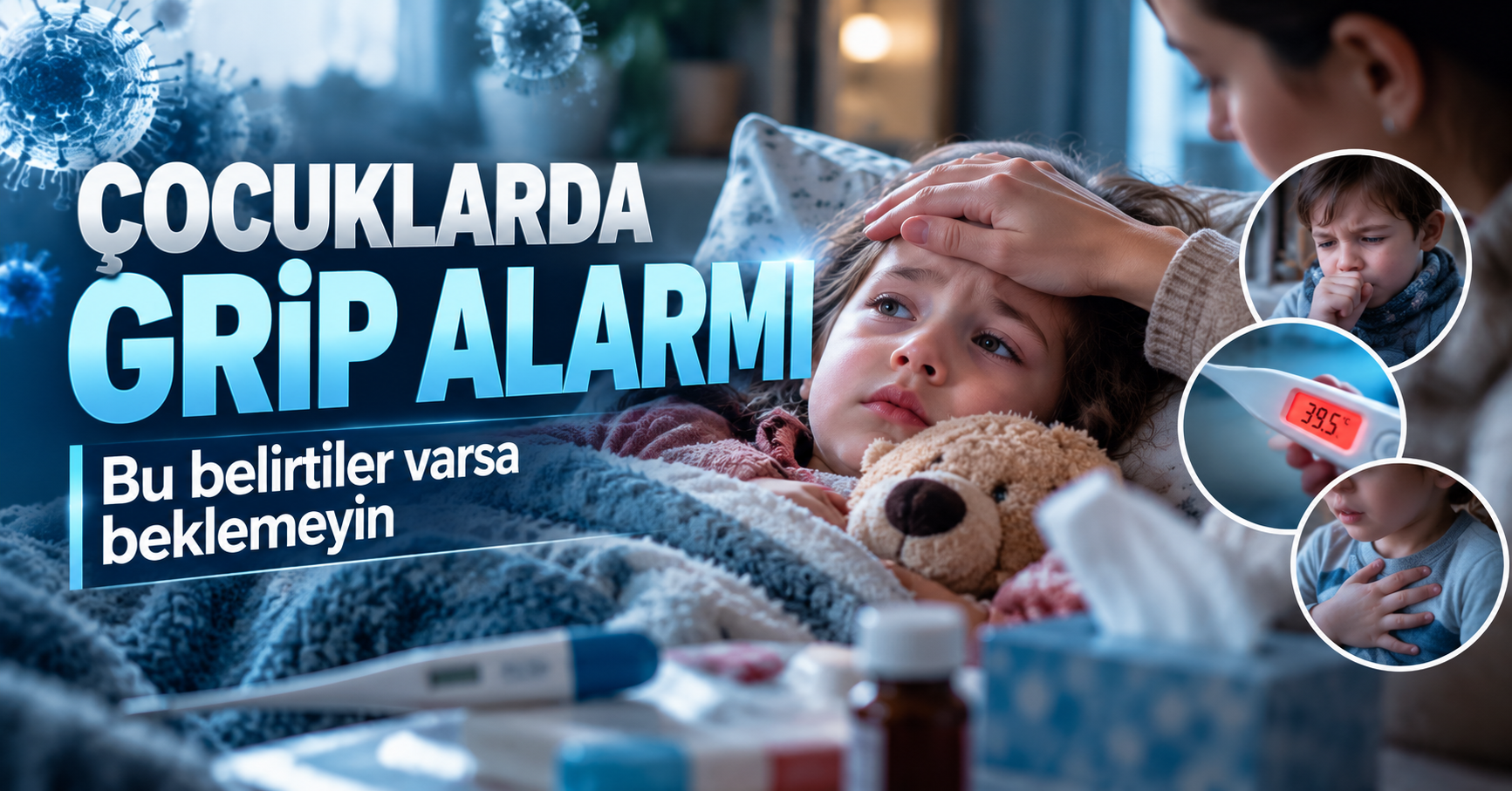 Çocuklarda grip alarmı: Bu belirtiler varsa beklemeyin
