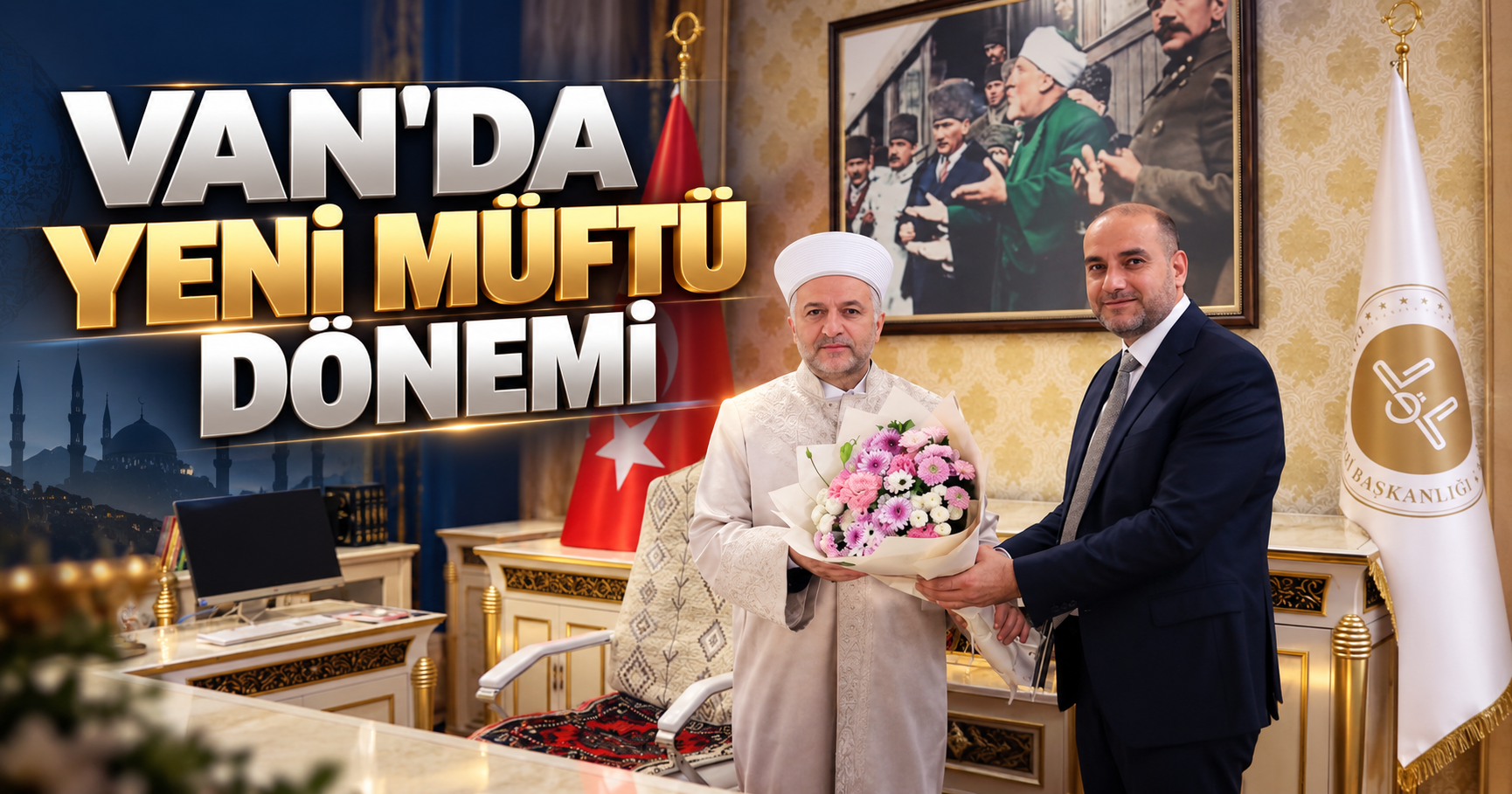 Van İl Müftüsü Kadir Koçak görevine başladı