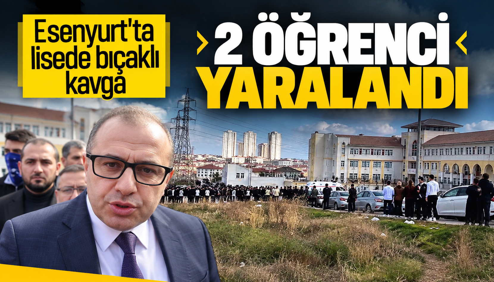 Esenyurt’ta lise öğrencileri arasında bıçaklı kavga