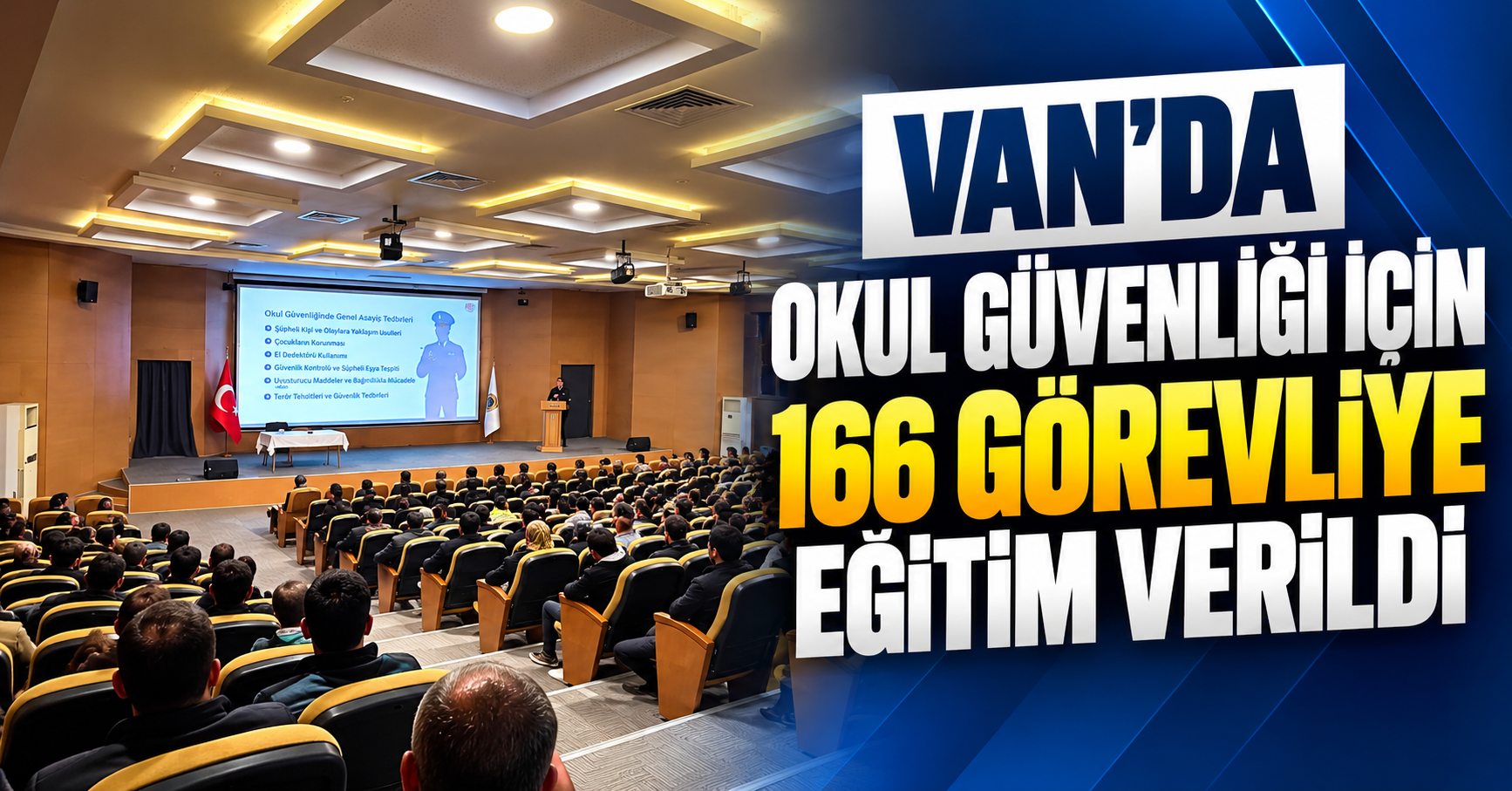 Van’da Emniyetinden okul önlemleri ve eğitim semineri
