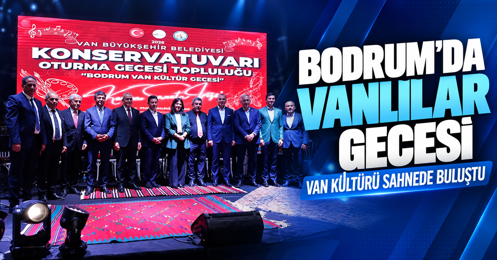 Bodrum’da Vanlılar Gecesi’ne yoğun katılım