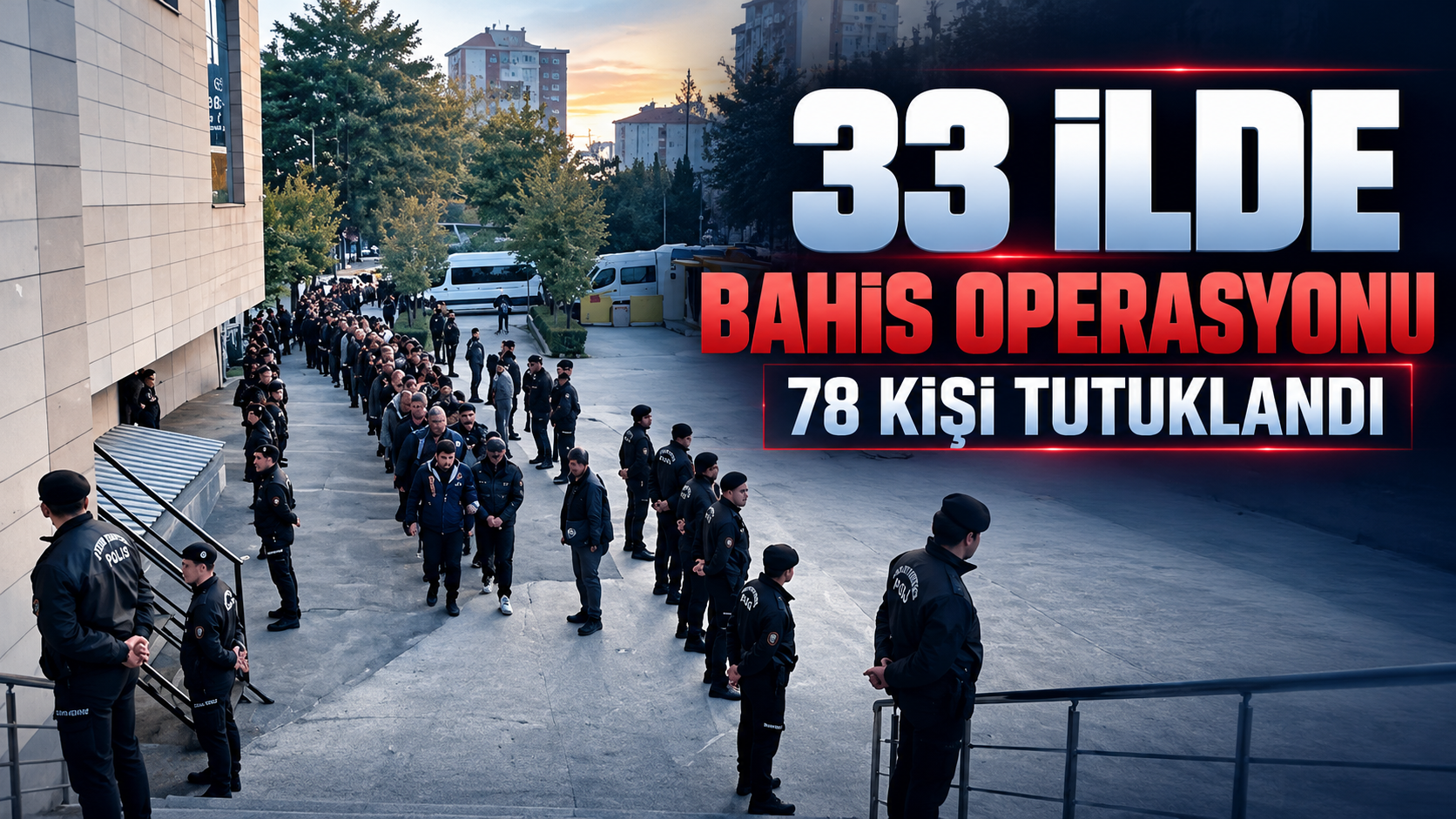Van dahil 33 ilde yasa dışı bahis operasyonu: 78 kişi tutuklandı