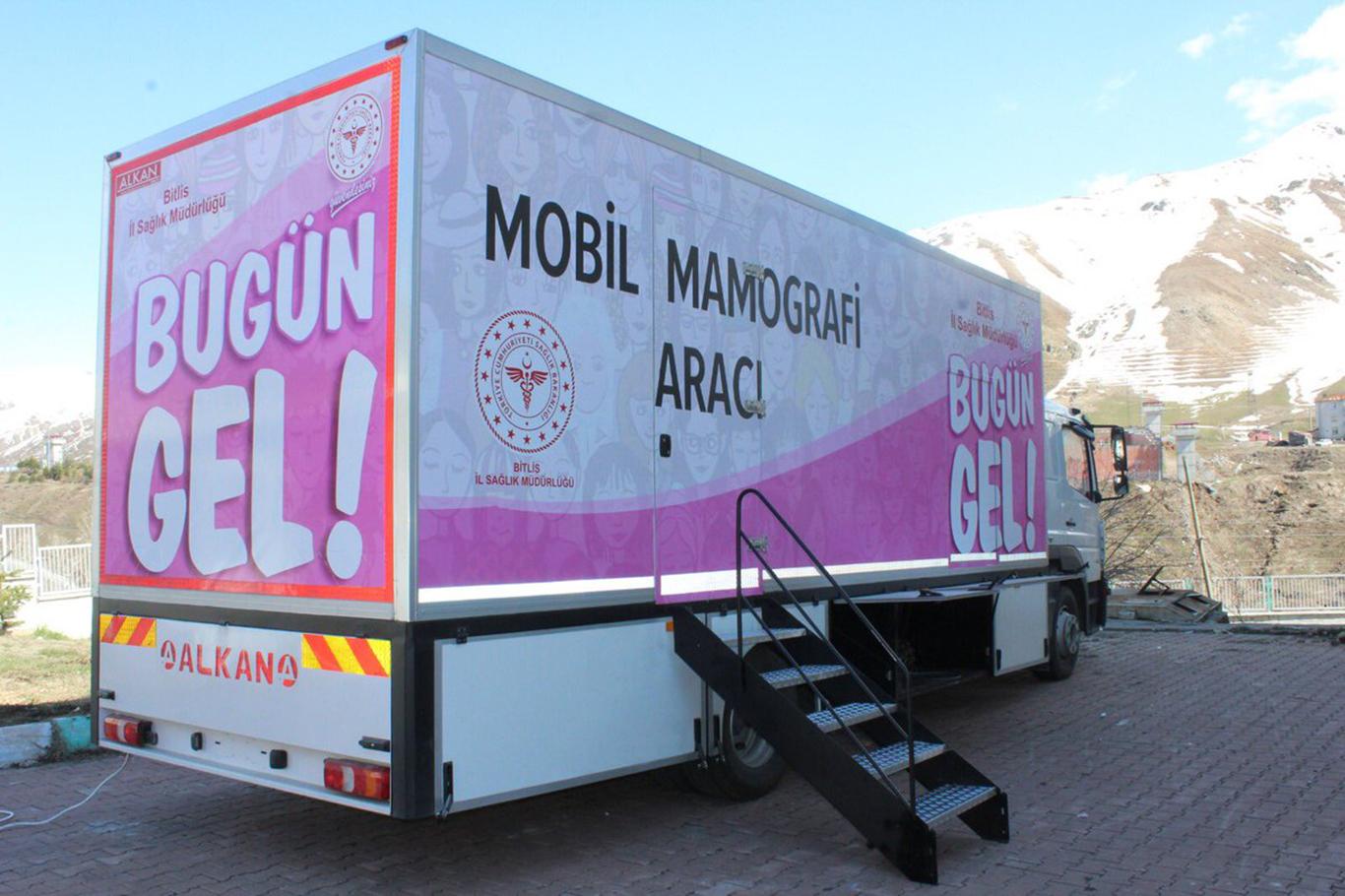 Van'da Mobil Kanser Tarama, Erken Teşhis Hayat Kurtarır