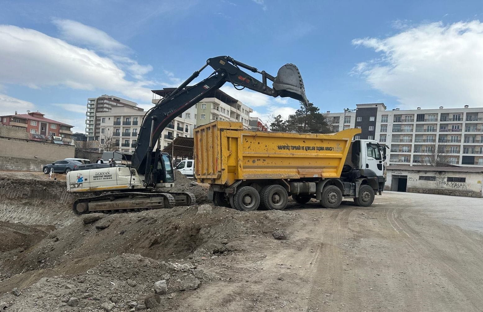 Van’da Kaçak Hafriyat Dökümüne Sıkı Denetim