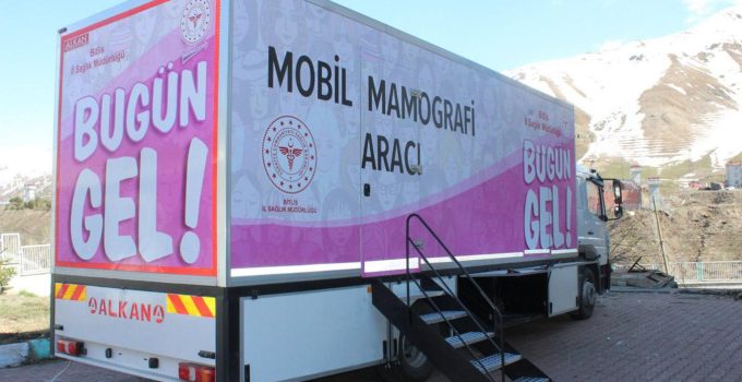 Van’da Mobil Kanser Tarama, Erken Teşhis Hayat Kurtarır