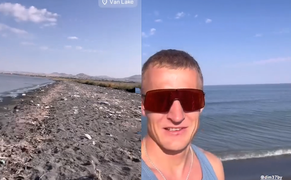 Rus Turistler Van’a akın etti! Van Gölü’nün Kirliliğinden Yakındı!