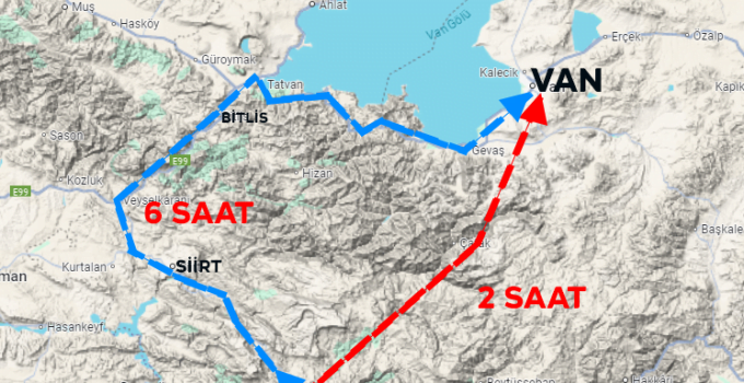 11 Yıllık Van-Şırnak Karayolu Açılışı 2028’e Ertelendi!