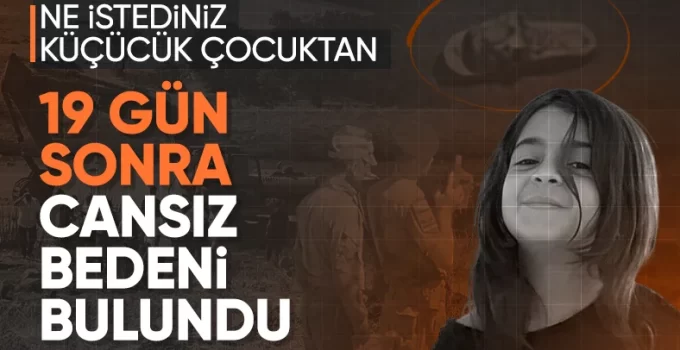 8 Yaşındaki Kayıp Narin’den acı haber geldi!