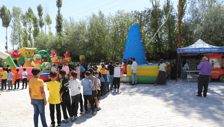 İpekyolu Çocuk Şenliği Coşkuyla Devam Ediyor