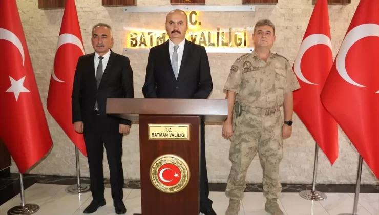 Batman’da Asayiş ve Güvenlik Değerlendirme Toplantısı Gerçekleştirildi