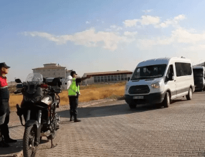 Van’da Eğitim Yılının İlk Gününde Jandarma Trafik Denetimi