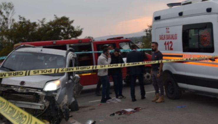 Van Erciş’te feci kaza! 1 ölü, 4 yaralı