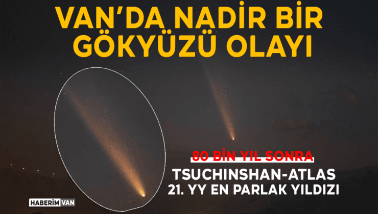 Van Gölü Havzası’nda Nadir Bir Gökyüzü Olayı