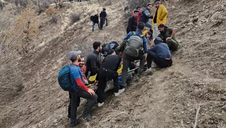 Masiro Kanyonu’nda Talihsiz Kaza: Kadın Dağcı Ayağını Kırdı