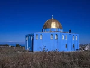 Gevaş’ta Mescidi Aksa’nın Benzeri Cami İnşa Ediliyor