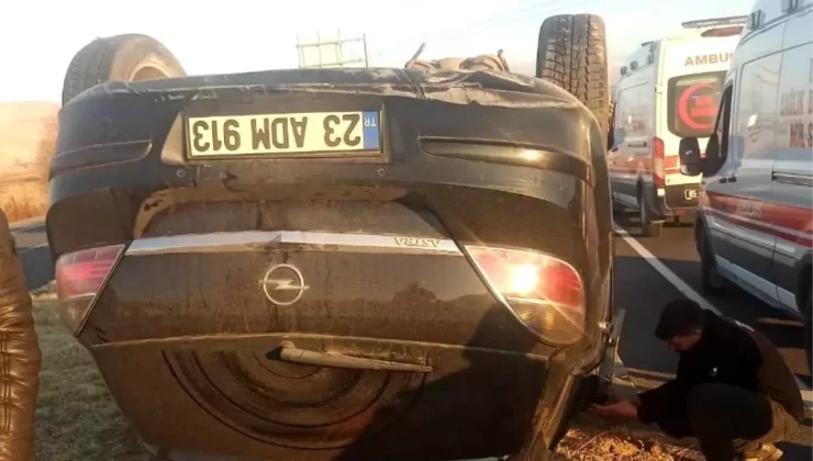 Van’da Takla Atan Araçta 2 Yaralı!