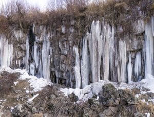 Koçköprü Kanyonu’nda Buz Sarkıtları Oluştu
