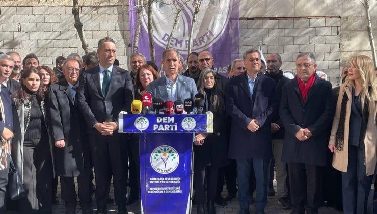 CHP Heyeti Van’da: “Kayyımı Kabul Etmeyeceğiz”