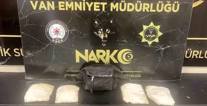 Van’da Uyuşturucu Operasyonu: 7 Kilo 415 Gram