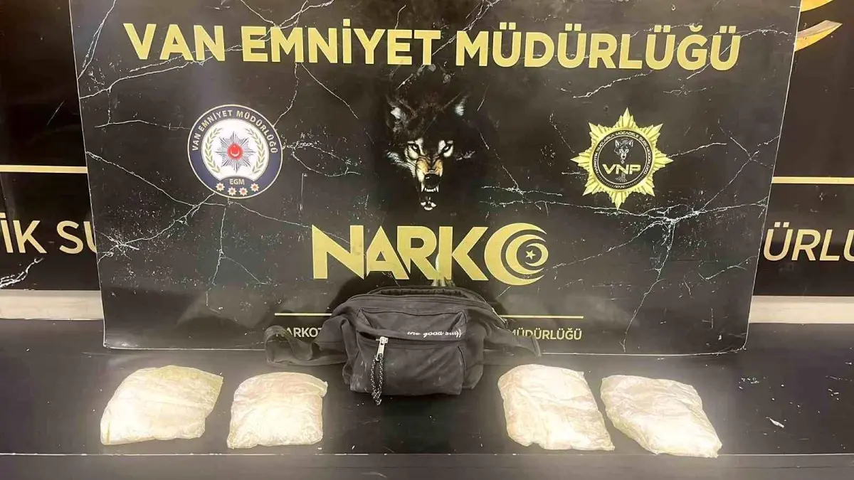 Van’da Uyuşturucu Operasyonu: 7 Kilo 415 Gram