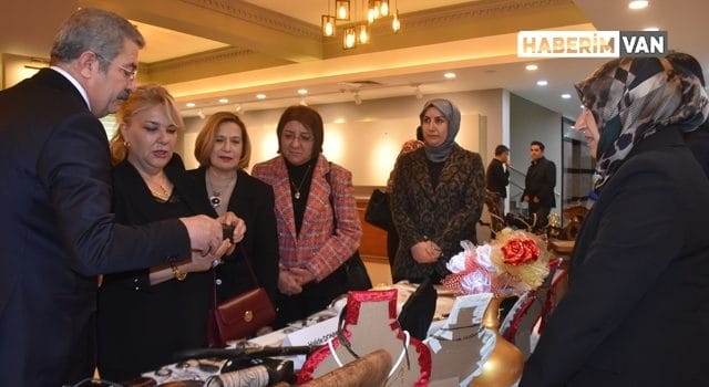 Van’da kadın girişimciler için özel sergi açıldı